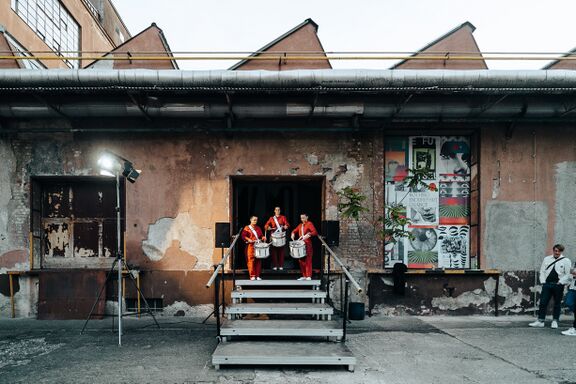 Opening of the exhibition A Letter to the Future at the former MTT textile factory in Maribor, 8th EKO 2021.