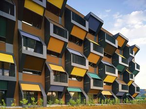 Honeycomb Apartments in Ljubljana, <!--LINK'" 0:429-->, 2007