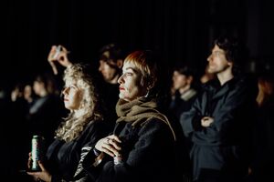 The public during the concert of the band Use Knife in <!--LINK'" 0:151--> at the festival <!--LINK'" 0:152-->, 2025.