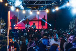 RotorMotor's concert at <!--LINK'" 0:688--> in Škofja Loka, 2023. Author: Anja Strojan