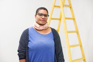 Manu Weiss, curator of VR/360°/GAMES@ANIMATEKA exhibition at <!--LINK'" 0:215-->, 2018.