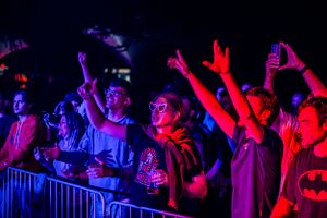 Audience at the 26th <!--LINK'" 0:351--> in Velenje. Photo: Staš Gregorič