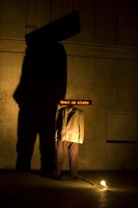 <i>Nocturnal readings on the asphalt</i> by <!--LINK'" 0:1421-->, <!--LINK'" 0:1422-->, 2010