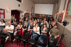 Round table after projection of the <i>Some other stories</i> in the <!--LINK'" 0:358-->, 2011