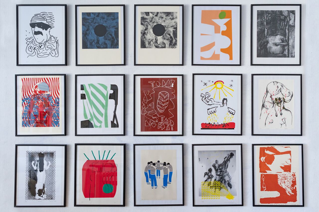 Permanent collection of graphic works, Pivka House of Culture.