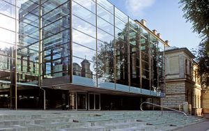 National Gallery of Slovenia 2005 entrance hall Photo Janko Dermastja