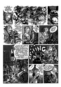 <i>JBTZ afera</i> [JBTZ affair] comic strip by <!--LINK'" 0:255-->, a political thriller, dealing with true events from Yugoslav political history in a humorous and disrespectful manner, <!--LINK'" 0:256-->, 1991