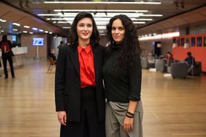 <!--LINK'" 0:352-->, an actress, and <!--LINK'" 0:353-->, a film director, 2018.