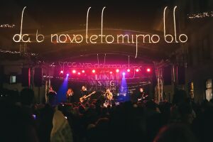 Concert by Slovenian pop singer <!--LINK'" 0:770--> at <!--LINK'" 0:771-->, 2022. Author: Denys Shadro