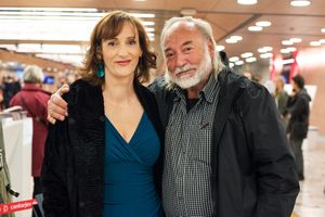 <!--LINK'" 0:151-->, an actress, and <!--LINK'" 0:152-->, a film director, 2018.