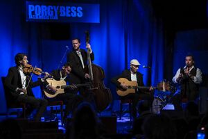 Teo Collori & Momento Cigano performed at the Porgy & Bess jazz club in Vienna in October 2024, as part of the <!--LINK'" 0:12--> supported festival "Step across the border: Slovenia".