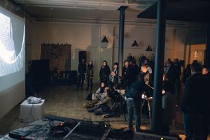 Spectators at one of the performances for <!--LINK'" 0:640-->, 2014