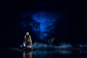 <i>Tristan and Isolde</i>, a ballet performance "conceived as a comprehensive work of art, is based on the idea of love and the thesis of immortality, brought to the human existence by art". Produced by the <!--LINK'" 0:343--> in 2014.