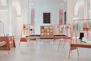 <i>Illustration Corner</i>, mobile exhibition by <!--LINK'" 0:380-->