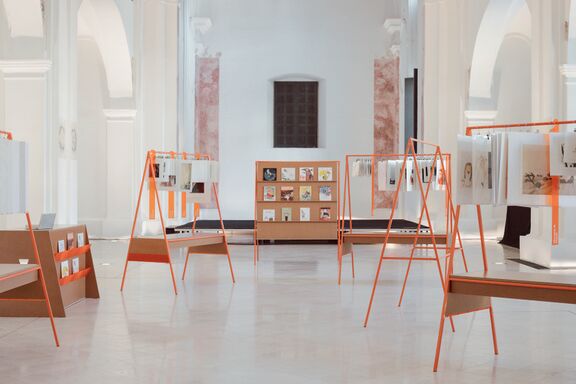 Illustration Corner, mobile exhibition by Center of Illustration