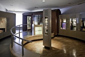 Permanent exhibition <i>Living in Celje</i> follows the chronological history of Celje into the 20th century, <!--LINK'" 0:733-->