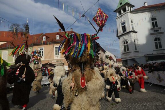 Opening ethno procession, Ptuj 2023. Author: Stanko Vozel