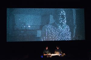 Franck Vigroux and Kurt d'Haeseleer performing at <!--LINK'" 0:335-->, <!--LINK'" 0:336--> 2017.