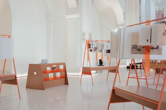 Illustration Corner, mobile exhibition by Center of Illustration