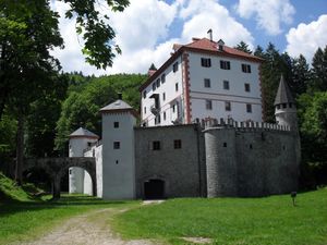 <!--LINK'" 0:636-->, being the only Slovene Castle with genuine furnished interiors, came under the administration of the <!--LINK'" 0:637--> after its restoration in 2008.