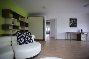 The apartment at the <!--LINK'" 0:52--> run by the Public Fund for Cultural Activities of the Republic of Slovenia.