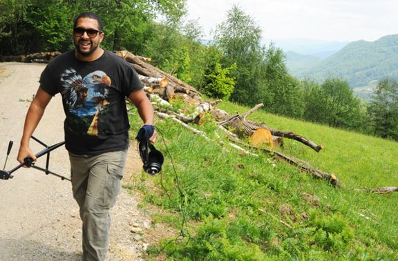 Art residency by sound artist Fouad Bouchoucha, in the frame of the French Cultural Embassy, Maribor, European Capital of Culture 2012. © Otto-Prod