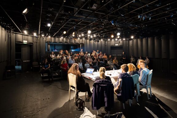 Young Theatre, introductory event, Maribor Theatre Festival 2023. Author: Boštjan Lah