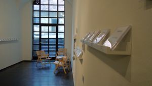 <i>Radio Arts Space</i> exhibition by <!--LINK'" 0:348--> and international broadcast partners, featuring the selection of sound- and radio art at the <!--LINK'" 0:349--> and on the FM frequency 88.8MHz Ljubljana and radioCona stream, 2011