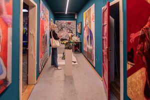 Artworks displayed throughout the residency at the ART CIRCLE International Visual Arts Festival 2024.