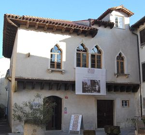 The <!--LINK'" 0:475--> of the <!--LINK'" 0:476--> is on display in the Venetian Gothic style house from the 14th Century, located on the outskirts of the former city walls (now Gramscijev market) in Koper