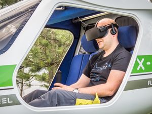 Aereform is a Trbovlje-based company working in the field of aviation technology. As a part of the <!--LINK'" 0:762--> project, they organised flight simulator sessions for the wider public, 2017