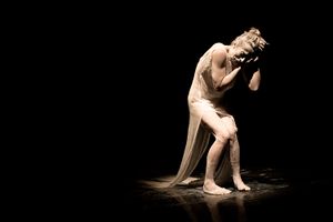 <!--LINK'" 0:1126--> doing her butoh piece &ndash; titled Tulkudream &ndash; on the stage of <!--LINK'" 0:1127--> at the <!--LINK'" 0:1128-->, 2017