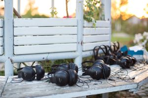 The <!--LINK'" 0:381--> concluded in the peaceful surroundings of the Tivoli park with soundwalk Walking the Aphelion by Irena Pivka and Brane Zorman, 2016.