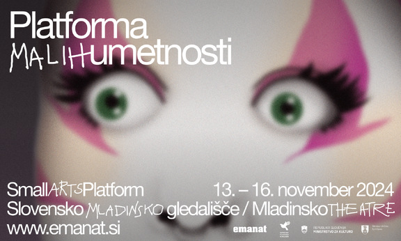 Small Arts Platform poster, 2024.