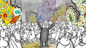 Stripburger in motion