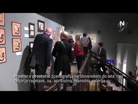 Prostor v prostoru, odprtje razstave